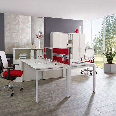 Ergonomische Einrichtung für Arbeitsplätze