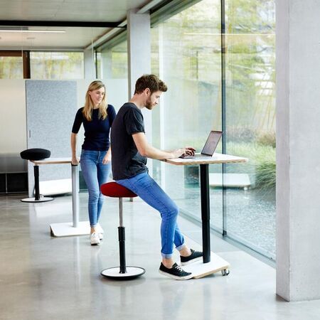 Ergonomische Einrichtung für Arbeitsplätze