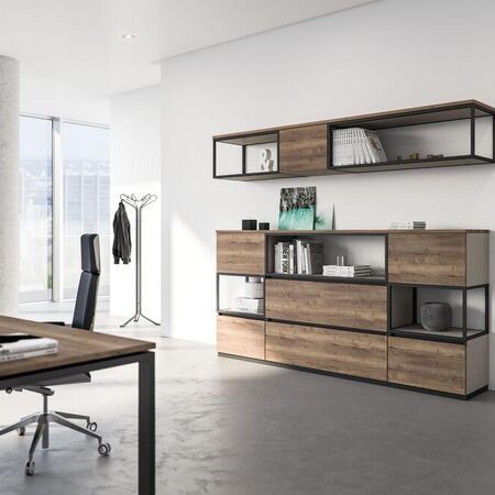 Schranksysteme und flexible Büroeinrichtung